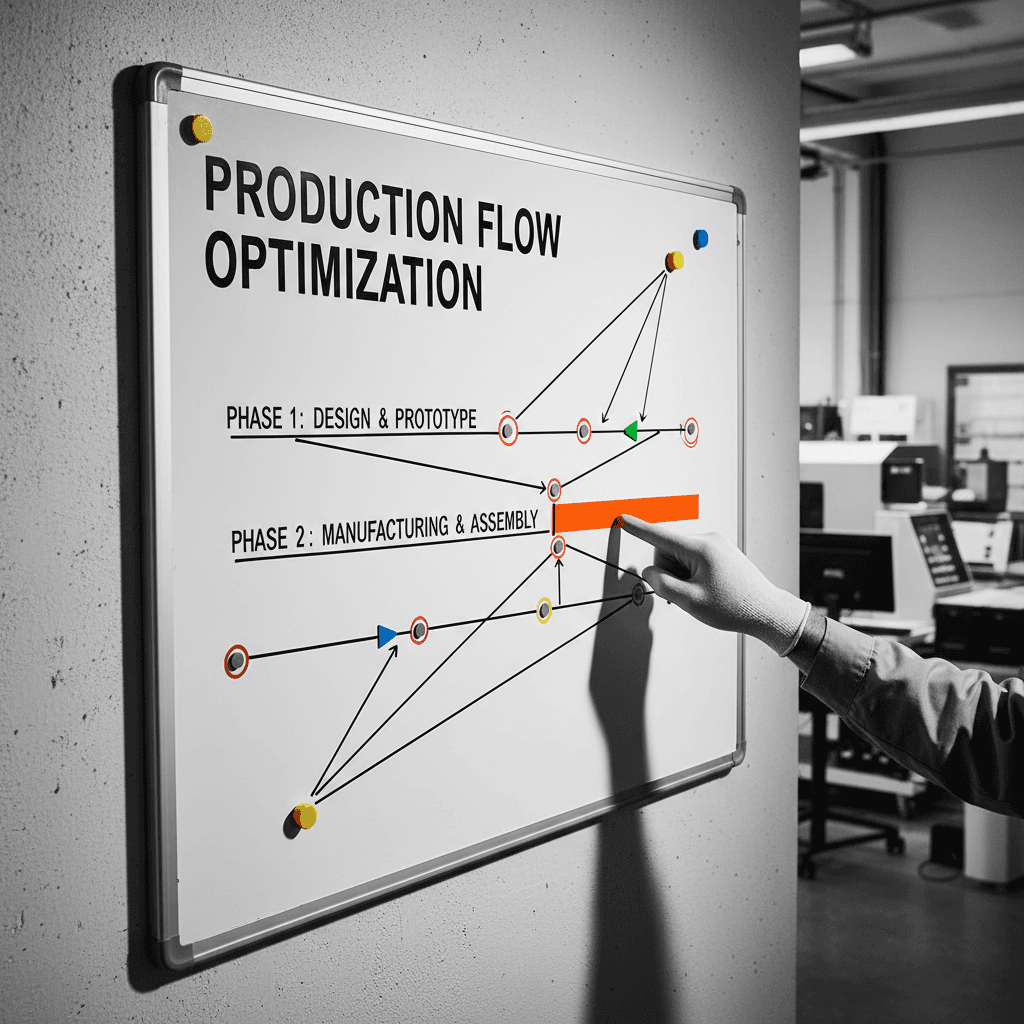 Production timeline and workflow planning