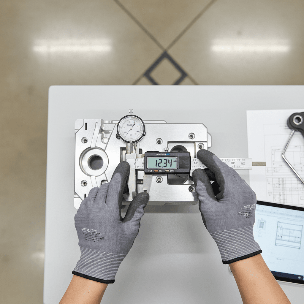 Quality control inspection process