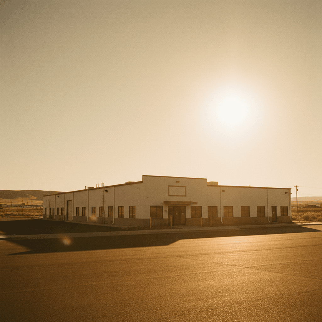 Snow Manufacturing facility in Fillmore, Utah